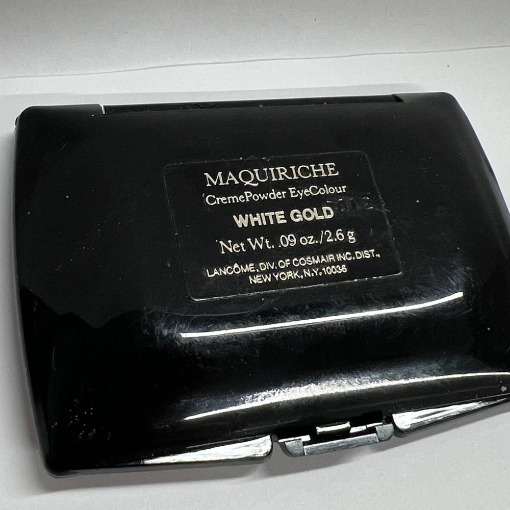 Lancôme Maquiriche Crème Powder Eyecolor Eyeshadow White Gold Full Size - New